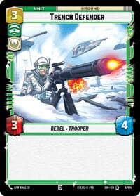 Trench Defender - Intro Battle: Hoth - Star Wars: Unlimited card