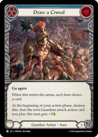 Draw a Crowd - Mastery Pack Guardian - Flesh and Blood TCG card