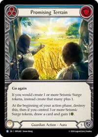 Promising Terrain - Mastery Pack Guardian - Flesh and Blood TCG card