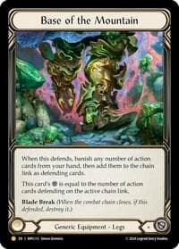 Base of the Mountain - Mastery Pack Guardian - Flesh and Blood TCG card