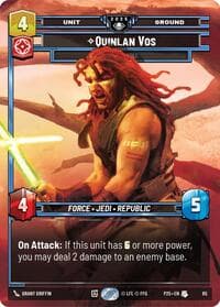 Quinlan Vos - Dark Disciple - Organized Play Promos - Star Wars: Unlimited card