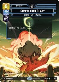Superlaser Blast - Organized Play Promos - Star Wars: Unlimited card