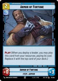 Armor of Fortune - Secrets of Power - Star Wars: Unlimited card
