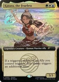 Katara, the Fearless (Extended Art) - Media Promos - Magic: The Gathering card