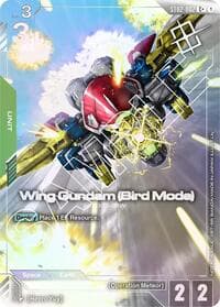 Wing Gundam (Bird Mode) (Store Tournament Winner Pack 01) - Gundam Promotional Cards - Gundam Card Game card