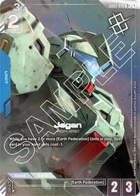 Jegan (Store Tournament Winner Pack 01) - Gundam Promotional Cards - Gundam Card Game card