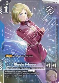 Sayla Mass (Store Tournament Winner Pack 01) - Gundam Promotional Cards - Gundam Card Game card