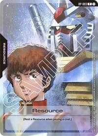 Resource (RP-003) (Resource Pack) - Promotional Resource Tokens - Gundam Card Game card