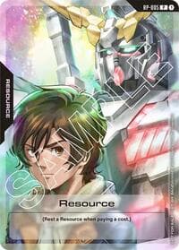 Resource (RP-005) (Resource Pack) - Promotional Resource Tokens - Gundam Card Game card