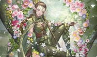Golden Week Holiday Season Playmat for Magic: The Gathering - Nissa, Resurgent Animist - Ultra Pro Playmats - Playmats card