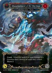 Disenchantment of the Old Ones (Marvel) - Mastery Pack Guardian - Flesh and Blood TCG card