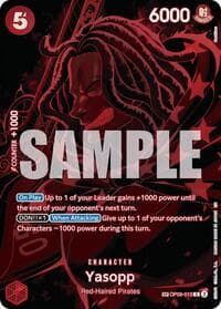 Yasopp (SP) - Legacy of the Master - One Piece Card Game card