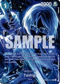 Tashigi (SP) - Legacy of the Master - One Piece Card Game card