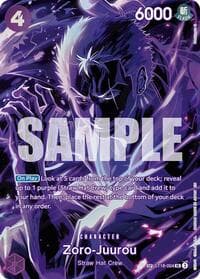 Zoro-Juurou (SP) - Legacy of the Master - One Piece Card Game card