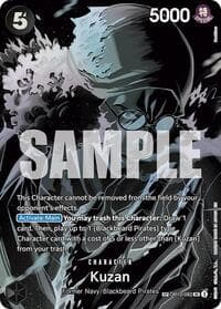 Kuzan (SP) - Legacy of the Master - One Piece Card Game card