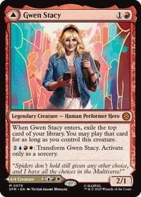 Gwen Stacy - Marvel's Spider-Man - Magic: The Gathering card