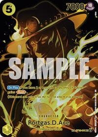 Portgas.D.Ace (SP) - Legacy of the Master - One Piece Card Game card