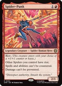 Spider-Punk - Marvel's Spider-Man - Magic: The Gathering card