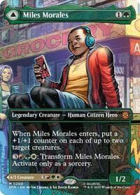 Miles Morales (0200) (Borderless) - Marvel's Spider-Man - Magic: The Gathering card