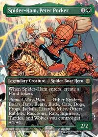 Spider-Ham, Peter Porker (Borderless) - Marvel's Spider-Man - Magic: The Gathering card