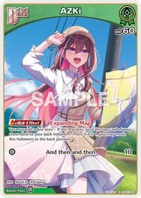 AZKi (R) - SD01: Start Deck: Tokino Sora and Azki - Hololive card