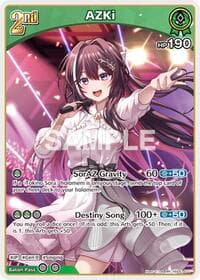 AZKi (RR) - SD01: Start Deck: Tokino Sora and Azki - Hololive card