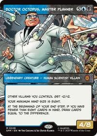 Doctor Octopus, Master Planner (Borderless) - Marvel's Spider-Man - Magic: The Gathering card