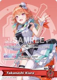 Takanashi Kiara - Start Cheer Set - Hololive card