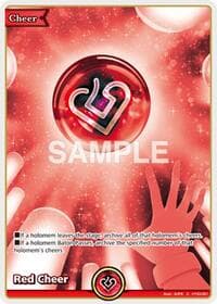 Red Cheer - Start Cheer Set - Hololive card