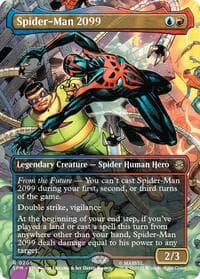 Spider-Man 2099 (0205) (Borderless) - Marvel's Spider-Man - Magic: The Gathering card