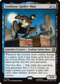 Symbiote Spider-Man - Marvel's Spider-Man - Magic: The Gathering card