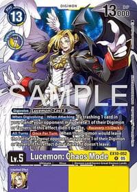 Lucemon: Chaos Mode - Sinister Order - Digimon Card Game card