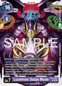 Lucemon: Satan Mode - Sinister Order - Digimon Card Game card