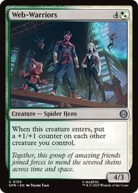 Web-Warriors - Marvel's Spider-Man - Magic: The Gathering card