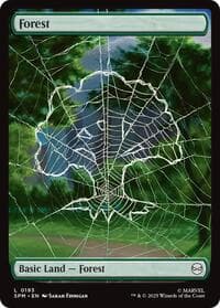 Forest (0193) - Marvel's Spider-Man - Magic: The Gathering card