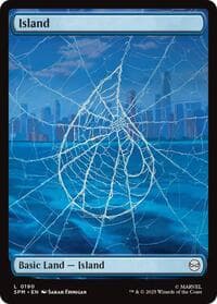 Island (0190) - Marvel's Spider-Man - Magic: The Gathering card