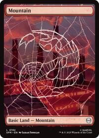 Mountain (0192) - Marvel's Spider-Man - Magic: The Gathering card
