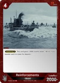 Reinforcements (ESD01-009) - Starter Deck: Godzilla Minus One - Godzilla Card Game card