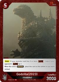 Godzilla (2023) (ESD01-011) - Starter Deck: Godzilla Minus One - Godzilla Card Game card