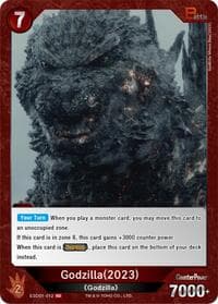 Godzilla (2023) (ESD01-012) - Starter Deck: Godzilla Minus One - Godzilla Card Game card