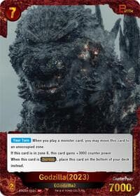 Godzilla (2023) (ESD01-012+) - Starter Deck: Godzilla Minus One - Godzilla Card Game card