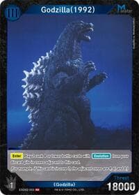 Godzilla (1992) (ESD02-003) - Starter Deck: Heisei Series - Godzilla Card Game card