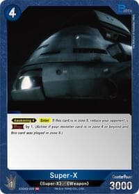 Super-X (ESD02-009) - Starter Deck: Heisei Series - Godzilla Card Game card