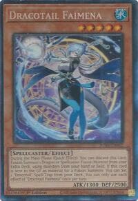 Dracotail Faimena (CR) - Justice Hunters - YuGiOh card
