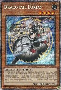 Dracotail Lukias (Starlight Rare) - Justice Hunters - YuGiOh card