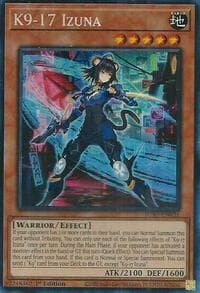 K9-17 Izuna (CR) - Justice Hunters - YuGiOh card