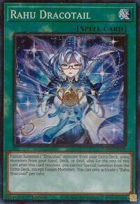 Rahu Dracotail (CR) - Justice Hunters - YuGiOh card