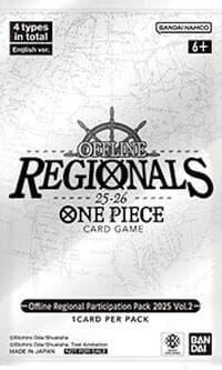 Offline Regional Participation Pack 2025 Vol. 2 - One Piece Promotion Cards - One Piece Card Game card