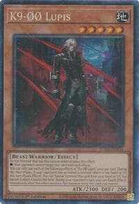 K9-00 Lupis (CR) - Justice Hunters - YuGiOh card