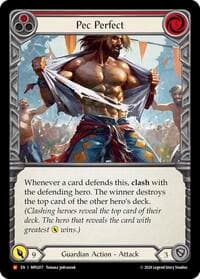 Pec Perfect - Mastery Pack Guardian - Flesh and Blood TCG card